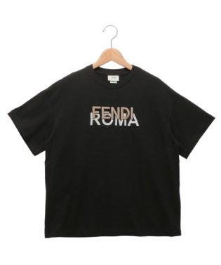 FENDI/フェンディ 子供服 Tシャツ カットソー ブラック キッズ レディース FENDI JUI149 7AJ F0GME/505833075