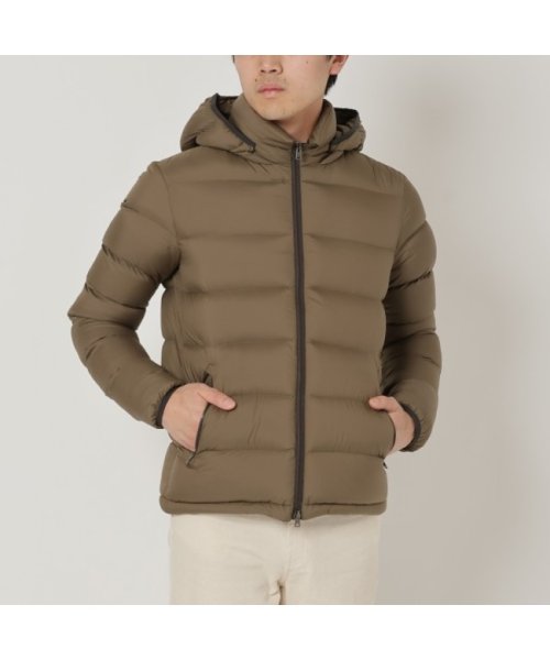ヘルノ ダウンジャケット コート スーパーマット ブラウン メンズ HERNO PI0766U 12403 7740 HERNO ヘルノ ダウンジャケット コート スーパーマット ブラウン メンズ PI0766U