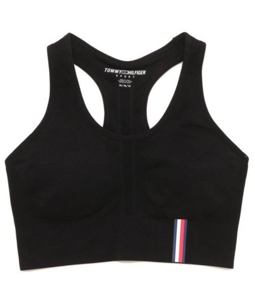 TOMMY HILFIGER(トミーヒルフィガー)/トミーヒルフィガー インナー スポーツブラ スポーツウェア ブラック レディース TOMMY HILFIGER TP2T0505 BLK/その他