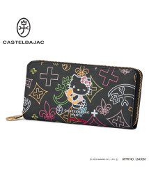 CASTELBAJAC(カステルバジャック)/カステルバジャック キティ 財布 長財布 レディース ブランド ラウンドファスナー レザー 本革 CASTELBAJAC 86653/ブラック