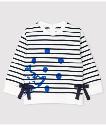 PETIT BATEAU/マリニエールプリント長袖カットソー/505833457