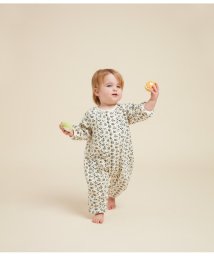 PETIT BATEAU/コットンプリントロンパース/505833661