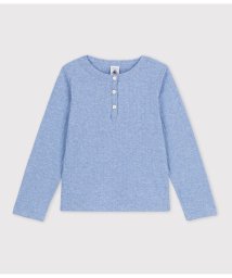 PETIT BATEAU/変わりリブヘンリーネック長袖Ｔシャツ/505833726