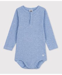 PETIT BATEAU/変わりリブ長袖ボディ/505833817