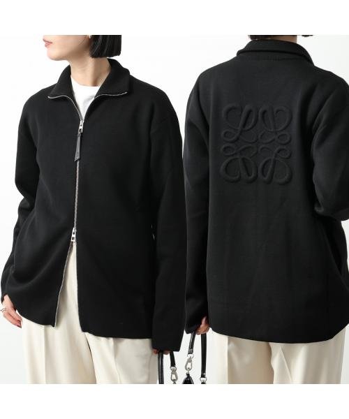 LOEWE ジップアップ カーディガン H526Y16K42 アナグラム H526Y16K42 ジップアップ カーディガン ハイネック