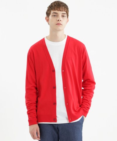 JOHN SMEDLEYコラボ Vネックカーディガン