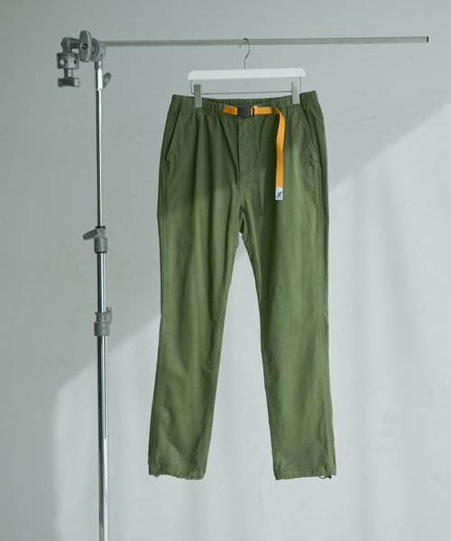 ADAM ET ROPE'(アダム　エ　ロペ)/【別注】《WEB限定 GRAMICCI / グラミチ》NN PANTS / GARMENT DYE TIGHT FIT/オリーブ（37）