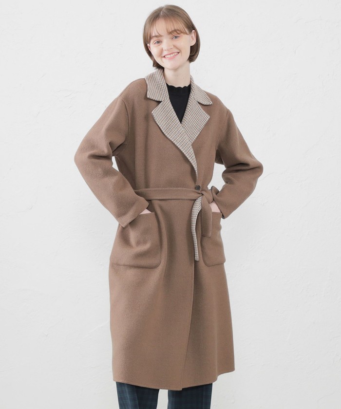 MACKINTOSH　カシミヤ混ロングPコート　キャメル　大きいサイズ44 MACKINTOSH カシミヤ混ロングPコート キャメル 大きいサイズ44 - メルカリ