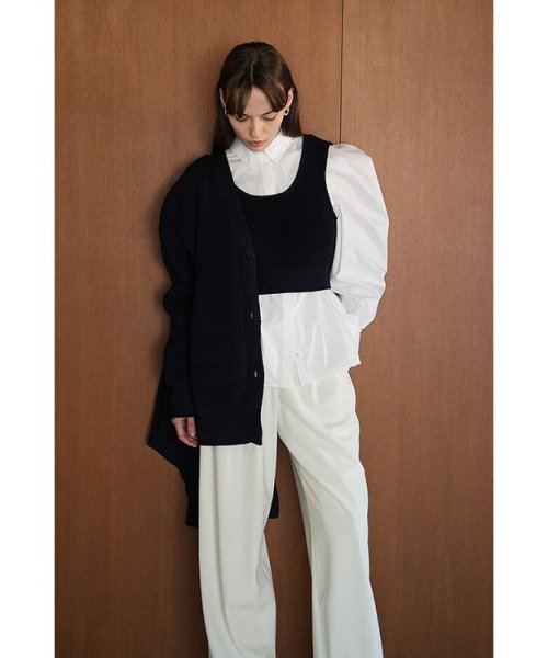 BUSTIER SET KNIT C/D 