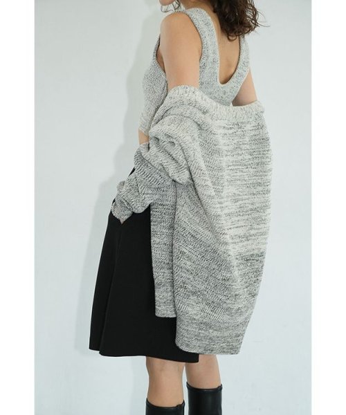 BUSTIER SET KNIT C/D 