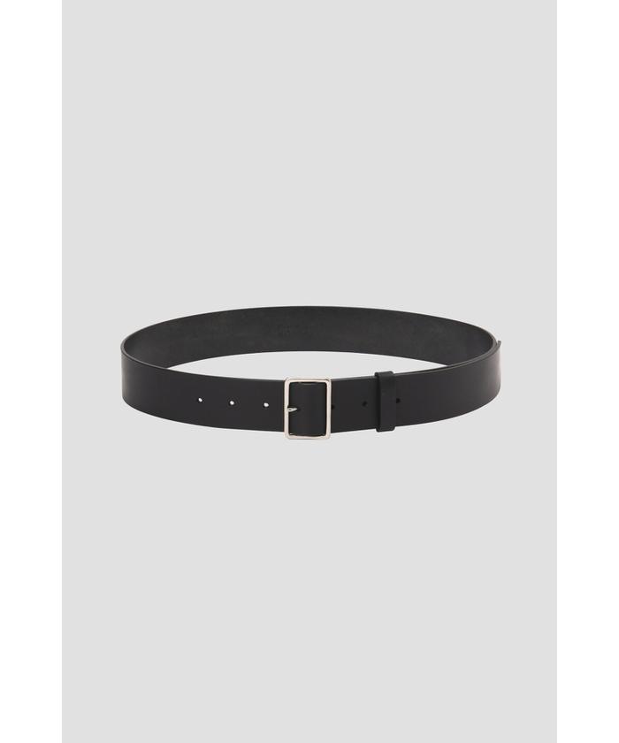 WIDE LEATHER BELT 高 品質