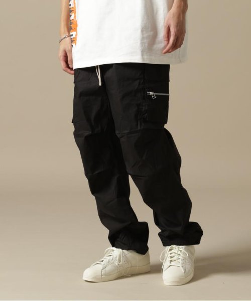 LHP(エルエイチピー)/DankeSchon/PREMIUM PAPER COATING CARGO PANTS/ブラック