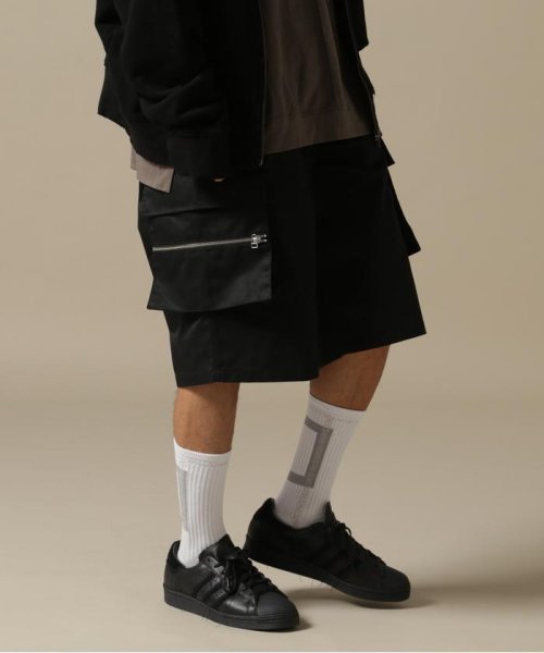 DankeSchon/ダンケシェーン/TCツイルジップカーゴショーツ FEEL FREE スリムパンツ CE1300080630 (10010円)