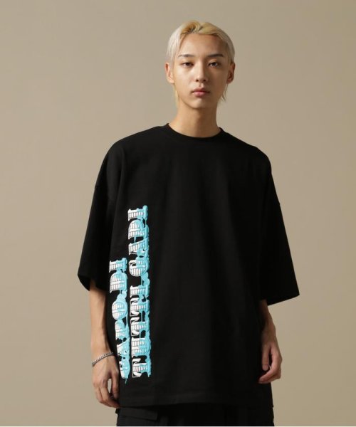 LHP(エルエイチピー)/DankeSchon/ダンケシェーン/CAPO FOAM RUBBER S/S TEE/Tシャツ/ブラック