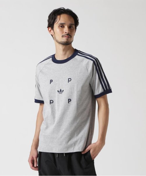 GARDEN(ガーデン)/POP TRADING COMPANY/Pop & Adidas Classic T－Shirt/グレー