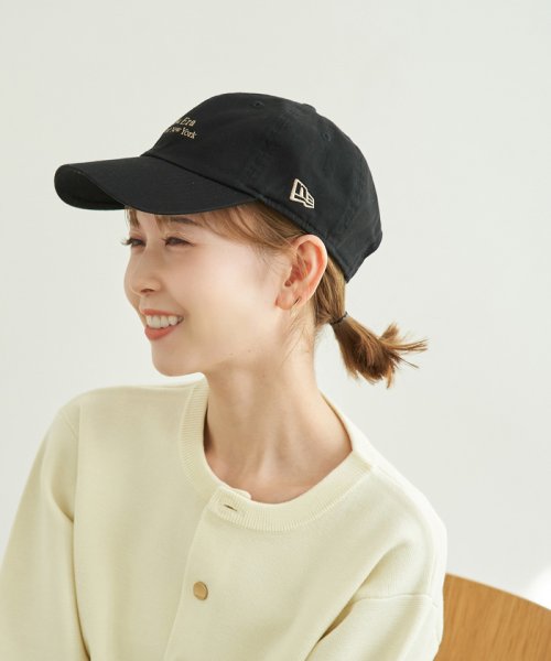 ROPE PICNIC PASSAGE(ロペピクニック パサージュ)/【NEWERA(R)/ニューエラ別注】Casual Classic logo cap/ブラック（01）