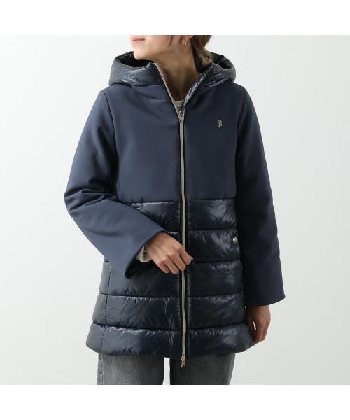 HERNO KIDS パテッドコート GC000052G 12538 HERNO KIDS パテッドコート GC000052G ストレッチシェル×ナイロン切替