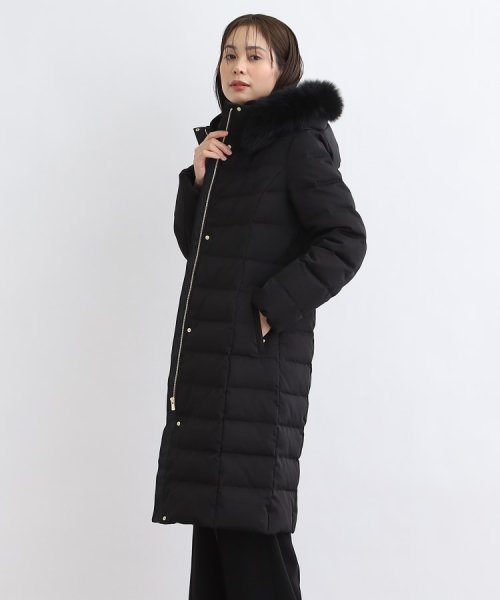 【日本製／トリアセテート混】オリジナルロングダウンコート 