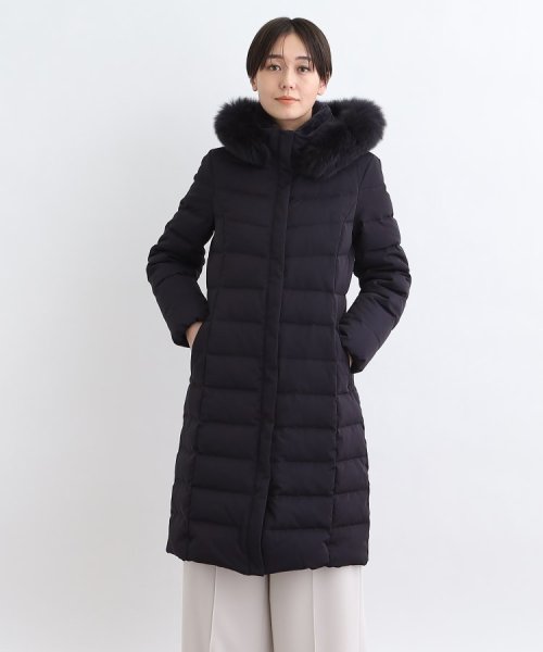 【日本製／トリアセテート混】オリジナルロングダウンコート 