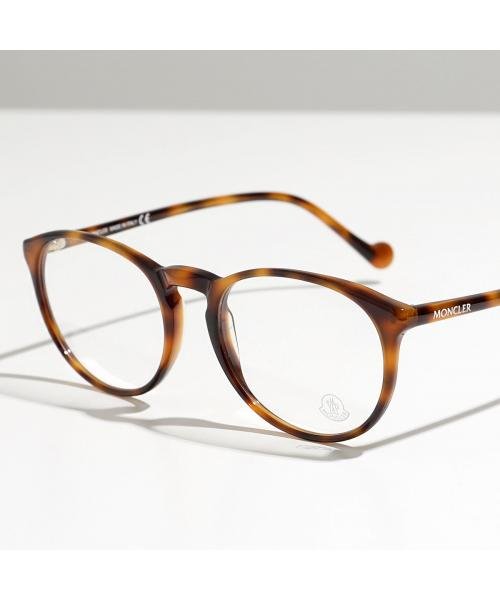 MONCLER メガネ ML5104 ウェリントン型 ロゴ MONCLER メガネ ML5104 ウェリントン型