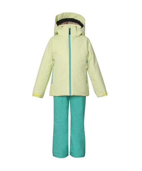 phenix(phenix)/phenix(フェニックス)Snow White Junior Two－piece スノー ホワイト ジュニア ツーピース セットアップ キッズ スキー【KID/イエロー