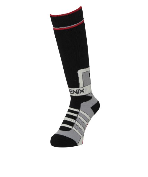 phenix(phenix)/phenix(フェニックス)Retro Future Ski Touring Socks レトロ フューチャー スキー ツアーリング ソックス レディース　靴下/ブラック