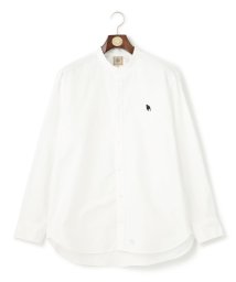 J.PRESS MENS(J．プレス　メンズ)/【KING SIZE】【大人気バックブル】バンドカラー オックスフォードシャツ/ホワイト系