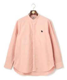 J.PRESS MENS(J．プレス　メンズ)/【KING SIZE】【大人気バックブル】バンドカラー オックスフォードシャツ/ピンク系