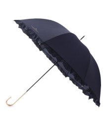 Ober Tashe(ESPERANZA／OberTashe)/フェミニンフリル 雨傘 日傘 遮光 レイン 長傘/ブルー（093）