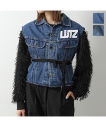 LUTZ HUELLE/Lutz Huelle デニム ベスト FLIP DENIM VEST ウォッシュ ロゴ/505837924