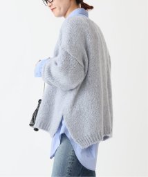 Spick & Span(スピック＆スパン)/≪追加≫【TRICOTS JEAN MARC】別注ボートネックスリットプルオーバー/サックスブルー