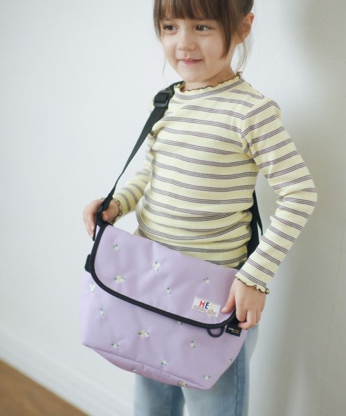 green label relaxing （Kids）(グリーンレーベルリラクシング（キッズ）)/【別注】＜MEI＞メッセンジャー バッグ（カモミール）/LILAC