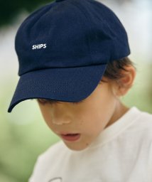SHIPS KIDS(シップスキッズ)/SHIPS KIDS:マイクロ ロゴ キャップ/ネイビー