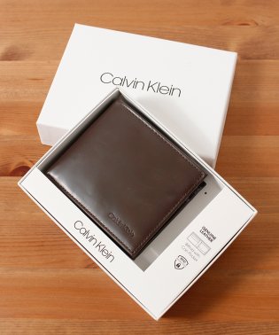 Calvin Klein/【Calvin Klein/カルバンクライン】ワンポイント レザーコンパクトウォレット/505824489