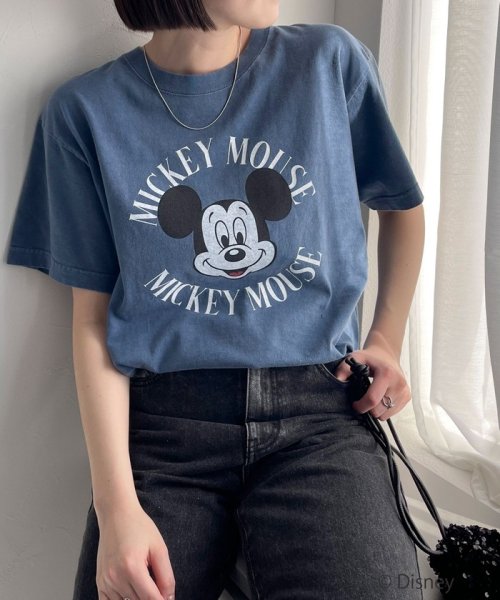 fredy emue(フレディエミュ)/【goodrock speed/グッドロックスピード】MICKEY Tシャツ/ネイビー