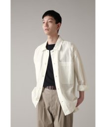 MHL.(エムエイチエル)/LIGHTWEIGHT COTTON LINEN/WHITE