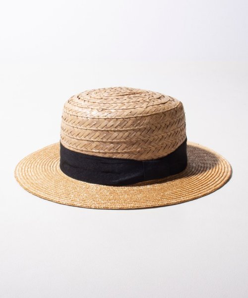 GLOSTER(GLOSTER)/【限定展開】【GLOSTER/グロスター】SWICH BOATHER HAT ハット 麦わら カンカン帽/ベージュ系その他