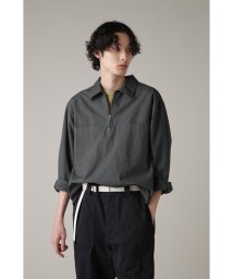 MHL.(エムエイチエル)/CRISP COTTON LINEN/CHARCOAL3