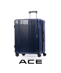 ACE(エース)/エース スーツケース Lサイズ 100L 大型 大容量 受託無料 158cm以内 ACE 06789 キャリーケ ース キャリーバッグ/ネイビー