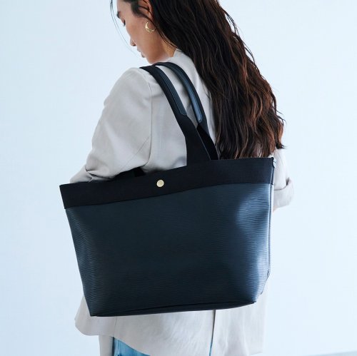 【Breath TOPKAPI】RIPPLE リプル ロング ハンドル A４ トートバッグ L 商品説明≪大容量だからこそ肩掛けが必須、うれしいロングハンドルトートが登場》多数のリクエストにお応えし、人 V1594904647(12155円)