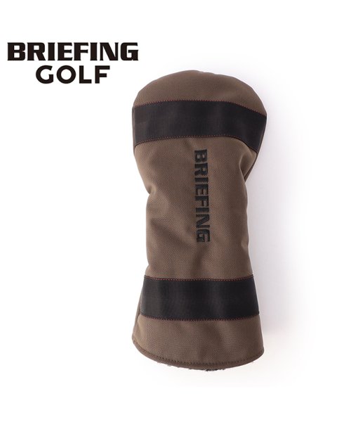 BRIEFING(ブリーフィング)/ブリーフィング ゴルフ ヘッドカバー ドライバーカバー ボア ホリデイコレクション ホリデー BRIEFING GOLF HOLIDAY BRG233G67/ダークブラウン