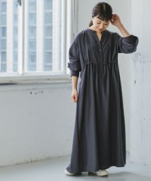 ITEMS URBANRESEARCH(アイテムズ アーバンリサーチ（レディース）)/ギャザーピンタックワンピース/CHA