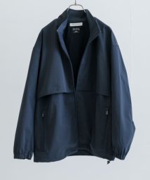 URBAN RESEARCH(アーバンリサーチ)/SOLOTEXツイルストレッチZIPブルゾン/NAVY