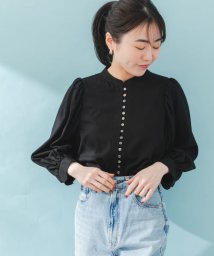 URBAN RESEARCH ROSSO(URBAN　RESEARCH　ROSSO)/ボタンデザインブラウス/BLACK