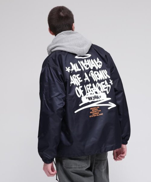 《直営店限定》TAGGING DESIGN COACH JACKET / タギングデザイン コーチ ジャケット 直営店限定 TAGGING COACH JACKET コーチ