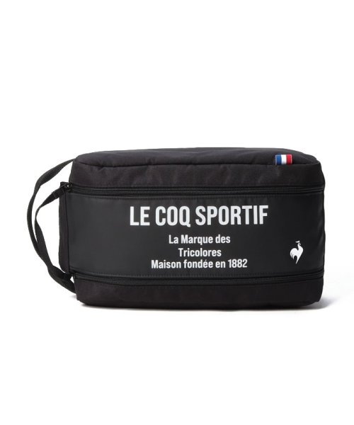 le coq sportif GOLF (ルコックスポルティフ（ゴルフ）)/シューズケース 約20×32×14(cm)/ブラック