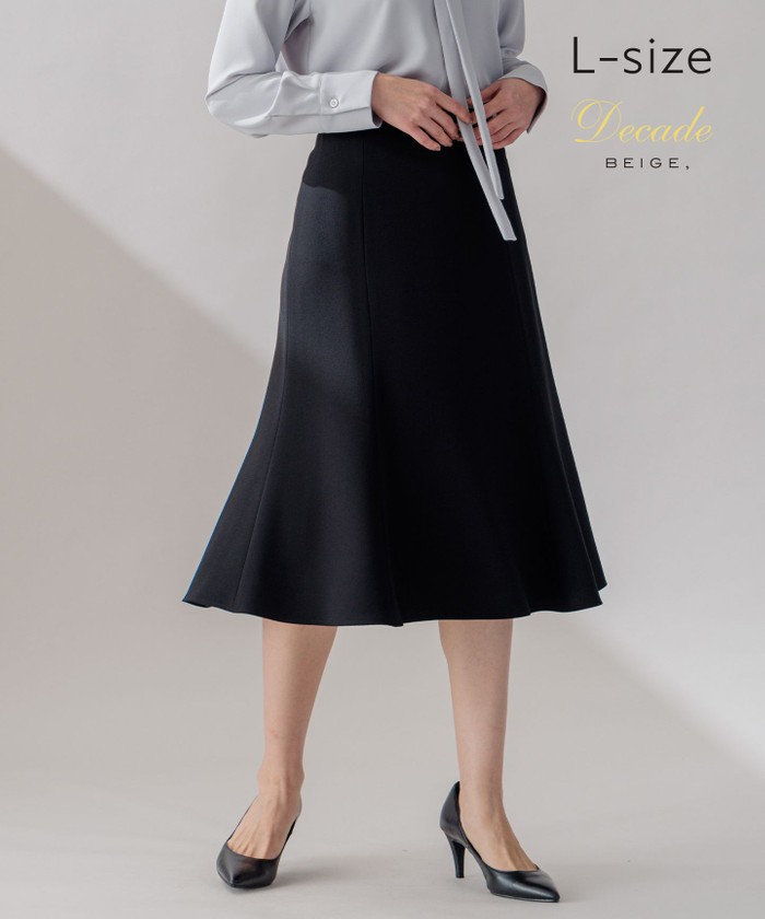BEIGE 【L−size】CINDY / フレアスカート BLACK×BLACK 8 BEIGE 【L−size】CINDY / フレアスカート BLACK×BLACK 8