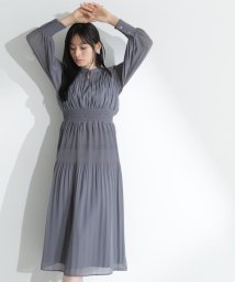 NATURAL BEAUTY BASIC/マジョリカプリーツワンピース　24SS/505840002