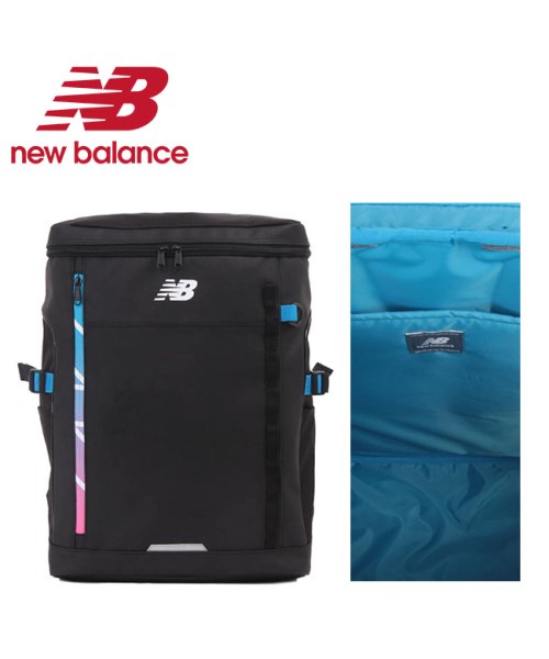 new balance(ニューバランス)/限定品｜ニューバランス  リュック 30L 通学 男子 女子 高校生 中学生 大容量 撥水 防水 メンズ レディース New Balance LAB45691/ブルー