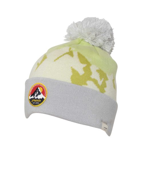 phenix(phenix)/Phenix フェニックス Snow Mountain Junior Knit Hat スノー マウンテン ジュニア スキー ニット ハット 帽子 キャップ 吸/イエロー